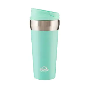 Interiors by Premier Turquoise 380ml Insulated Stainless Steel Travel Mug, Travel Mug with Lid, Thermal Travel Mug, Thermos Mug