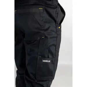 Caterpillar Dynamic Cargo Work Trousers Black - 36S