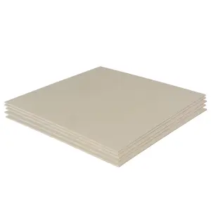 Pack of 5 Laser Plywood Poplar Sheets 400mm x 400mm x 4mm