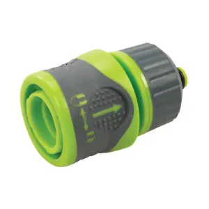 1/2" Inch Soft Grip Water Stop Hose Quick Connector Plug Hose Pipe Stopper