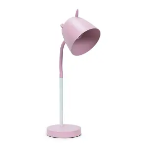 ValueLights Unicorn Table Lamp Desk Light Adjustable Flexi Neck Integrated LED Reading Light