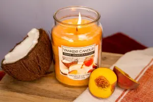 Yankee Candle Large Jar Candle - Coconut Peach Smoothie