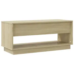 Berkfield TV Cabinet Sonoma Oak 102x41x44 cm Engineered Wood