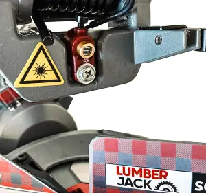 Lumberjack 8" Mitre Saw Single Bevel Sliding Compound Action with Laser