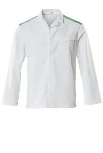 Mascot Food & Care Jacket (White/Grass Green)  (XXX large)