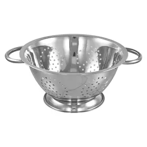 Buckingham Stainless Steel Deep Colander 2.3 Litre /  24 cm