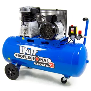 Air Compressor Wolf Professional Dakota 2 Industrial 100L, 14.1 CFM, 3HP