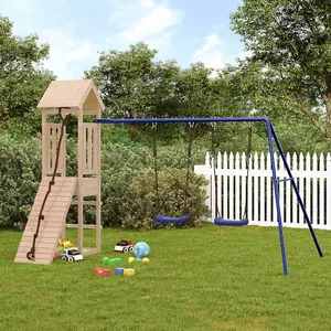 Berkfield Outdoor Playset Solid Wood Pine