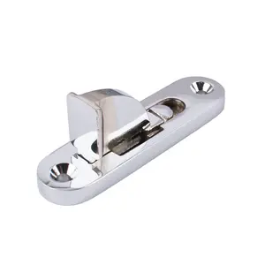 Sash Heritage Weekes Sash Stop with Radius Ends - Polished Chrome