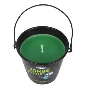 Something Different Zombie Repellent Bucket Scented Candle Black (One Size)