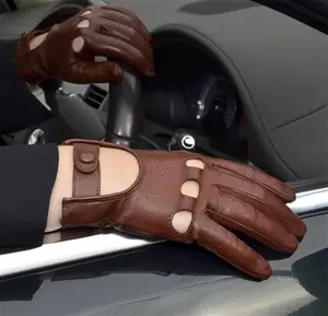 Nina. Women's Classic Leather Driving Gloves