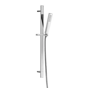 Concealed 2 Way Thermostatic Shower Mixer Handset Slider Rail Bath Filler