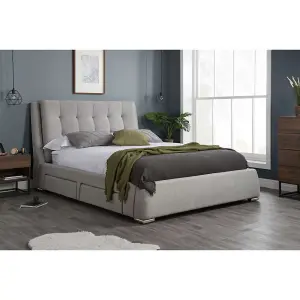 Birlea Mayfair King Bed Frame In Grey