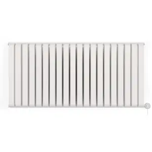 Terma 230V 1.5kW White Smart Horizontal Oil-filled radiator (H) 630mm x (W) 1305mm