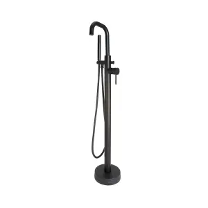 UK Home Living Avalon Core Freestanding Bath Shower Mixer Black