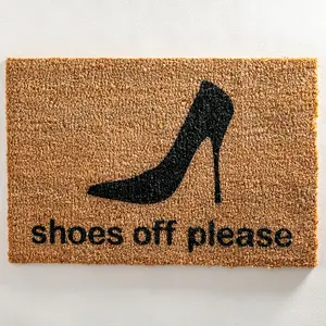 Shoes off please Doormat - Regular 60x40cm