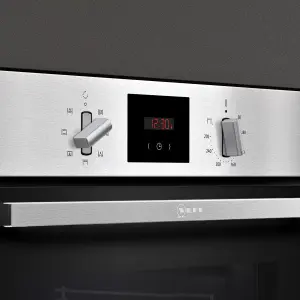 NEFF Built-in Single Oven - Stainless steel effect