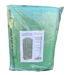 5 Tier Mini Greenhouse Reinforced Replacement Cover