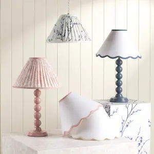 Laura Ashley Pink Picardie Lamp shade (D)30cm