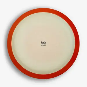 Sur La Table Colour Me Happy Orange Dinner Plate