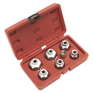 Sealey Oil Filter Cap Wrench Set 7pc VS7008