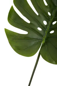 Fiori 109cm Green Stem Monstera Palm Artificial Plant Foliage