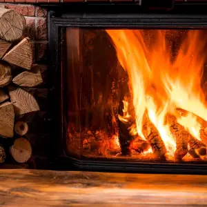 Kiln Dried Premium Fire Logs, 60 Kg OAK Firewood for Wood Burners, Stoves, Fireplaces & Home Fires, Long Burning Hardwood Logs