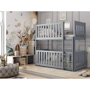 Konrad Kids Bunk Bed Grey