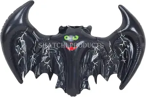 4Pcs Halloween Inflatable Bat 46cm x 36cm Spooky Blow-Up Toy Party Horor Decor