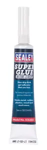 Sealey Adhesive Non-Drip Gel For Vertical Repairs 20g Pack of 20 SCS303