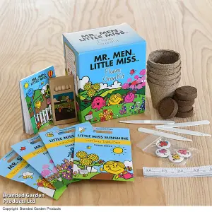 Mr Men Gardening Collection - Gift (Grow Kits & Kids Tool Kit)