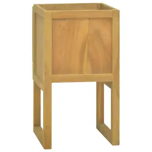 Berkfield Bathroom Cabinet 45x45x75 cm Solid Wood Teak