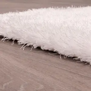 Handmade Plain Shaggy Sparkle Rug for Bed Room Living Room and Dining Room-120cm X 170cm