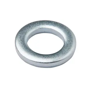 Diall M6 Stainless steel Medium Flat Washer, (Dia)6mm, Pack of 10