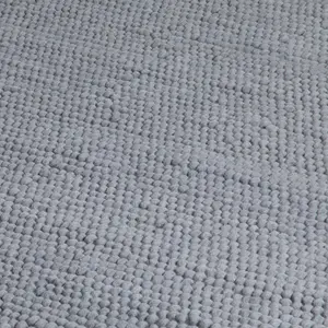 Grey Bubble Large Wool Rug 200 x 300cm