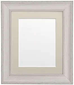 Scandi Pale Grey Frame with Light Grey Mount for Image Size 50 x 40 CM