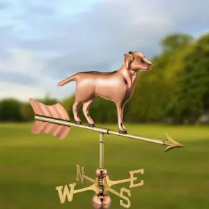 Espira 810P Labrador Cottage Copper Weathervane