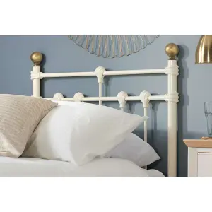 Birlea Atlas Single BedFrame In  Cream