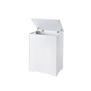 Wood Cabinet Laundry Hamper with Handles