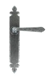 From The Anvil Pewter Cromwell Lever Latch Set