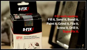 S-FIXX APX4 Ultra Strength Adhesive & Filling Powders