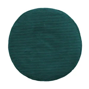 icon Frankie Corduroy Bean Bag Pouffe Teal Green Large Cord Footstools