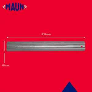 Maun Metal Safety Rule 12 inch long