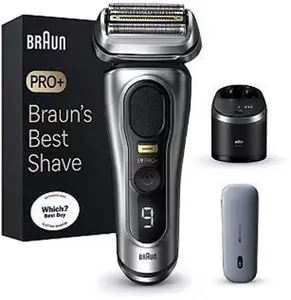 Braun Series 9 Pro+ Electric Shaver With Smartcare Center, Wet & Dry Razor And Powercase - 9477Cc