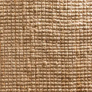 Handwoven Natural Chunky Jute Living Area Rug 190x280cm