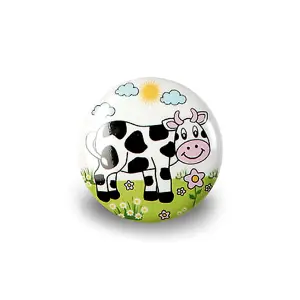 DecorAndDecor - BIMBA Kids Cow Ceramic Decorative Cupboard Drawer Knobs Porcelain - Pair