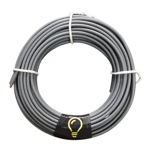 SHPELEC Electrical Grey Twin and Earth Cable - 6mm 6242Y Cable - 15m