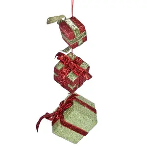 Holiday Shaped Ornament Red/Green