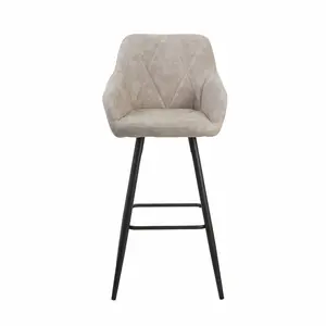 Maxman 11.02cm Bar Stool (Set of 2) Beige