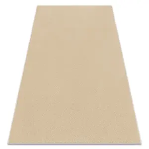 Modern washing carpet LINDO beige, anti-slip, shaggy 200x290 cm